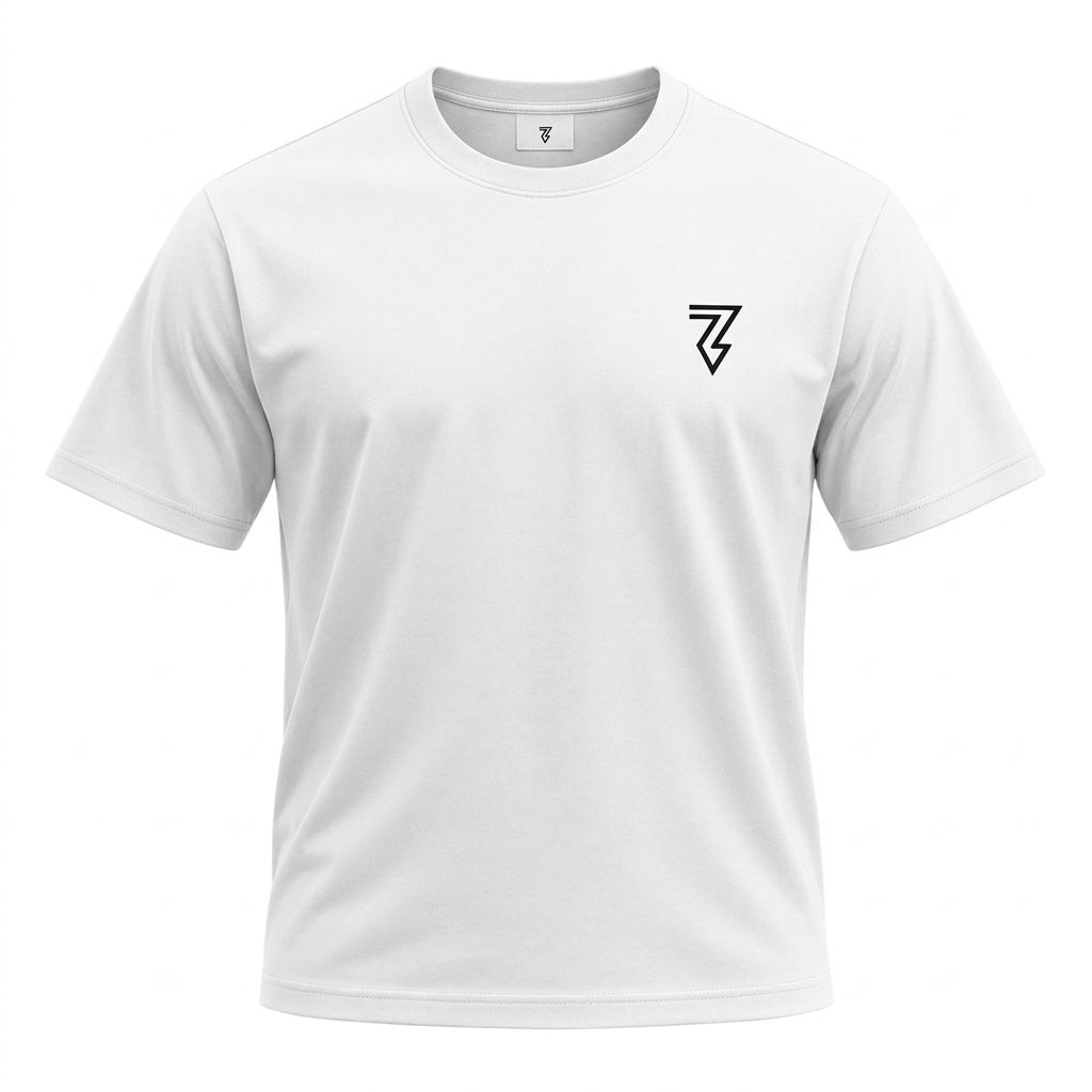 Classic Unisex 100% Pure Cotton T-Shirt | Minimalist Chest Logo