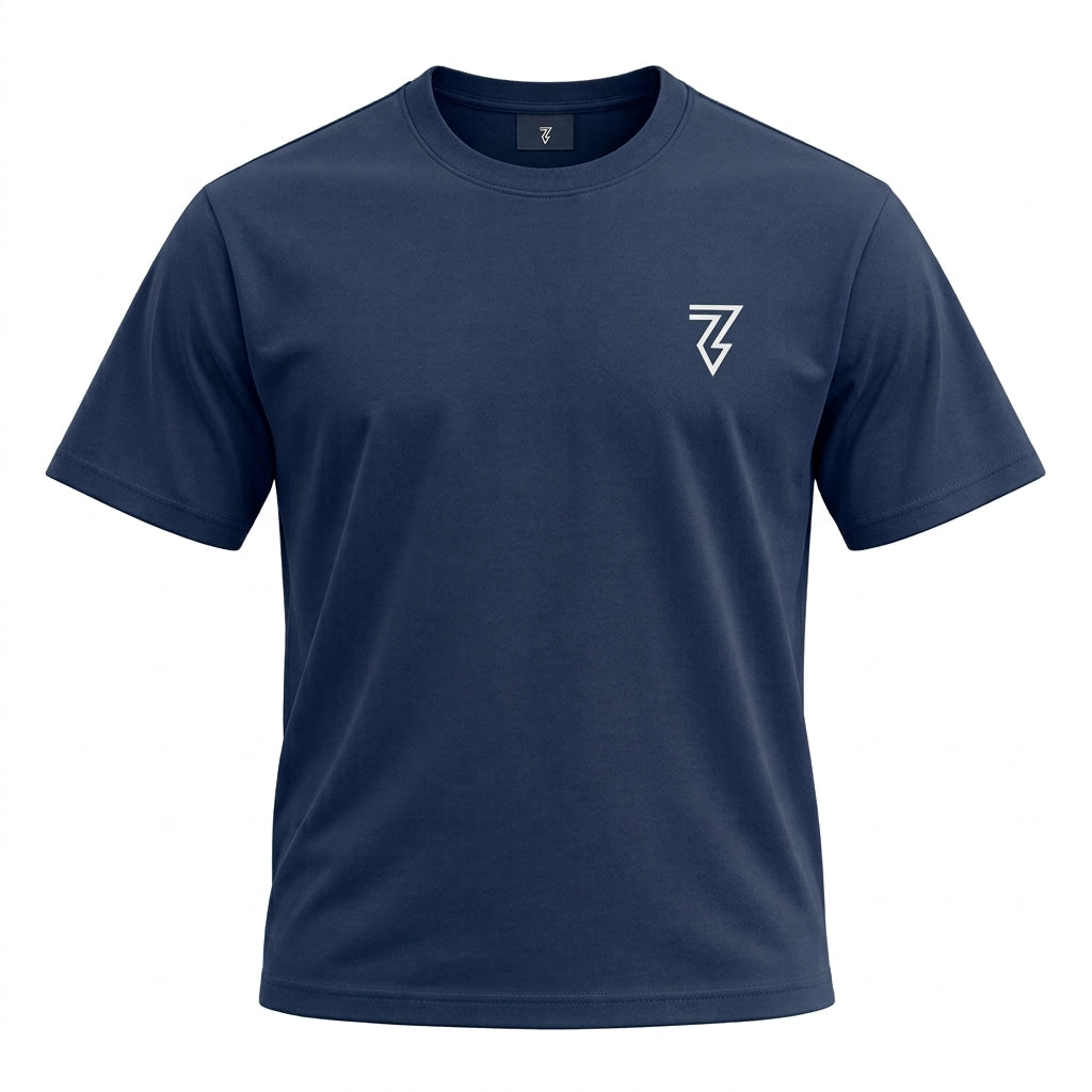 Classic Unisex 100% Pure Cotton T-Shirt | Minimalist Chest Logo