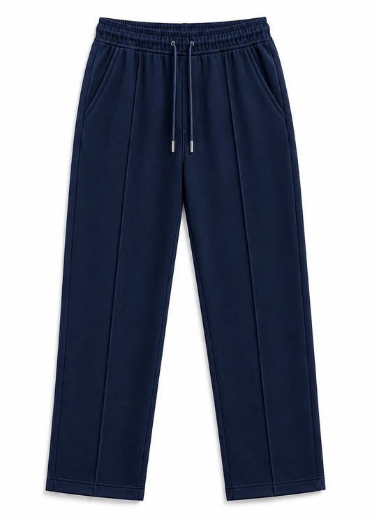 Zevo Apparel Premium Soft Terry Fabric Trouser – Straight Fit | Everyday Comfort